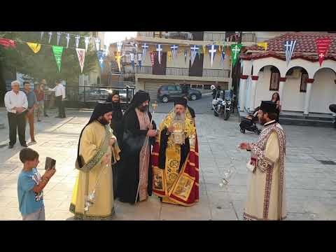 Υποδοχή Αγίου Βησσαρίωνα στην Καλαμπάκα 2019
