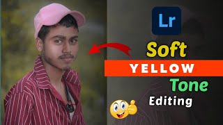 Soft Yellow Tone Photo Editing Lightroom 😎Easy Steps 😍 Gm Editz screenshot 5