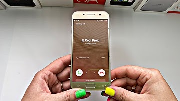 Samsung Galaxy A3 (2017) SM-A320F/DS incoming call