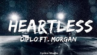 Diplo ft. Morgan Wallen - Heartless (Lyrics)  || Music Branson