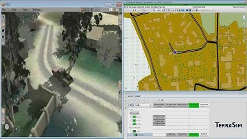 Correlated OneSAF/VBS2 Simulation: Car Bomb Scenario