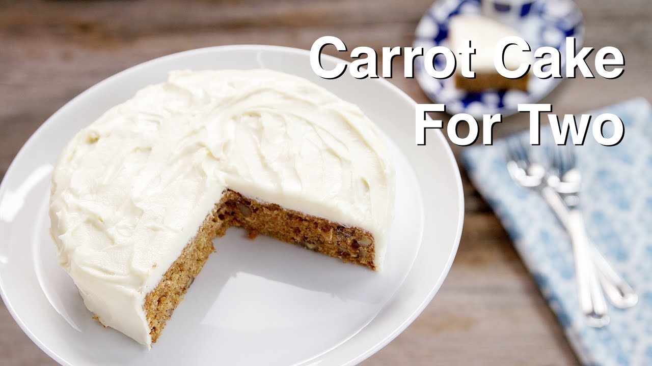 Crazy Easy Carrot Cake For Two | Glen And Friends Cooking