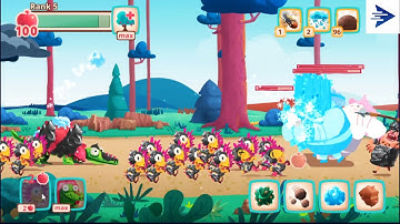 Dino Bash Only Frosty and Snappy Max Level