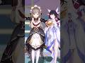 Sandrone Columbina アイドルはウーニャニャの件【Genshin Impact MMD】#sandrone #columbina