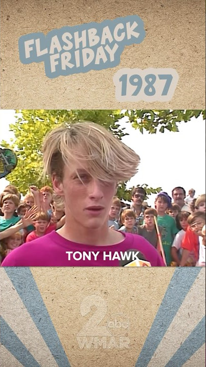 Check out YOUNG Tony Hawk 🛹