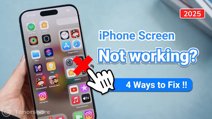 How to Fix iPhone Screen Not Responding to Touch? (2025) - iOS 18 Updated