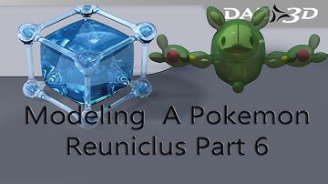 Hexagon 2.5 - 3D Modeling a Pokemon - Reuniclus Part 6 [Tutorial]