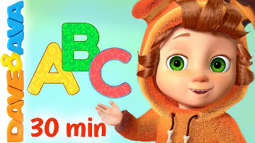 🙌 ABC Song Part 2, Down by the Bay and More Nursery Rhymes & Baby Songs | Dave and Ava 🙌
