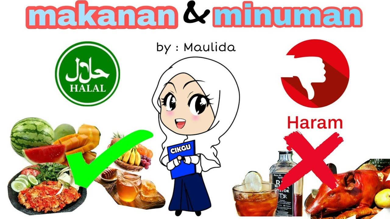 Perhatikan Makananmu!!! Makanan dan minuman Halal dan Haram. YouTube