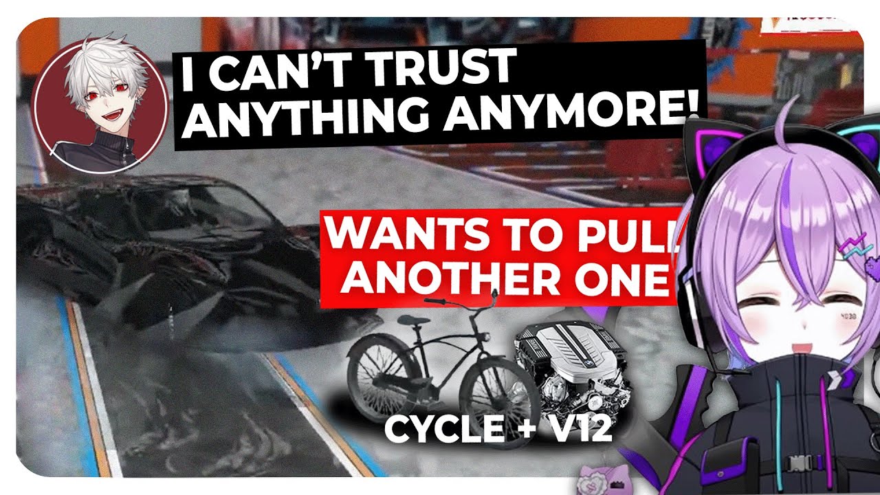 【VCR GTA3】Kuzuha Can't Trust Anything Anymore【Vspo!/Shinomiya Runa】