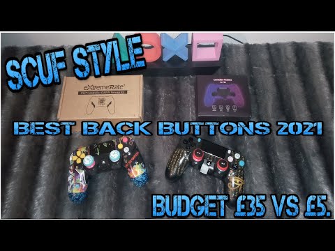THE BEST BACK BUTTONS YOU CAN BUY? £35 VS £5.51 SCUFF STYLE PS4 CONTROLLER OPTIONS REVIEW 2021