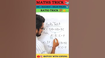 Ratio trick 📚😱#shorts #viral #youtubeshorts #mathstricks #maths #shortvideo #ratio #trending