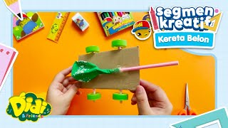 DIY Kereta Belon | Didi \u0026 Friends Lagu Kanak-Kanak | Didi Lagu Baru