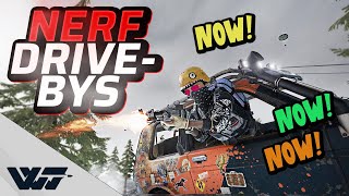 NERF DRIVE-BYS! - The meta is real - PUBG