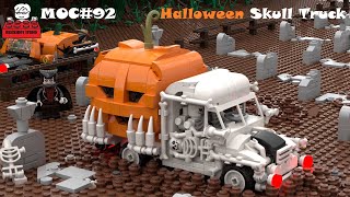 LEGO MOC#92 Halloween Skull Truck with Stop Motion Animation