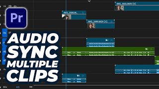 Learn How To Sync Multiple Clips Without A Plugin In This Premiere Pro Tutorial