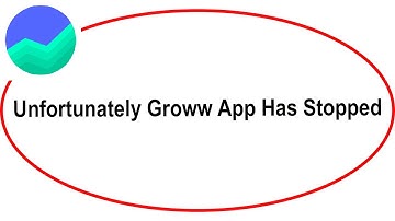 Fix Groww Unfortunately Has Stopped | Groww Stopped Problem | PSA 24