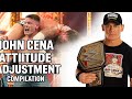 John Cena Attitude Adjustment Compilation 2025