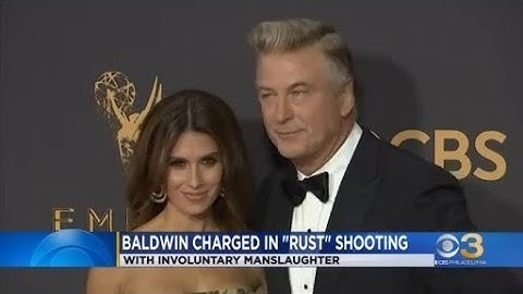 Alec Baldwin officially charged with involuntary manslaughter