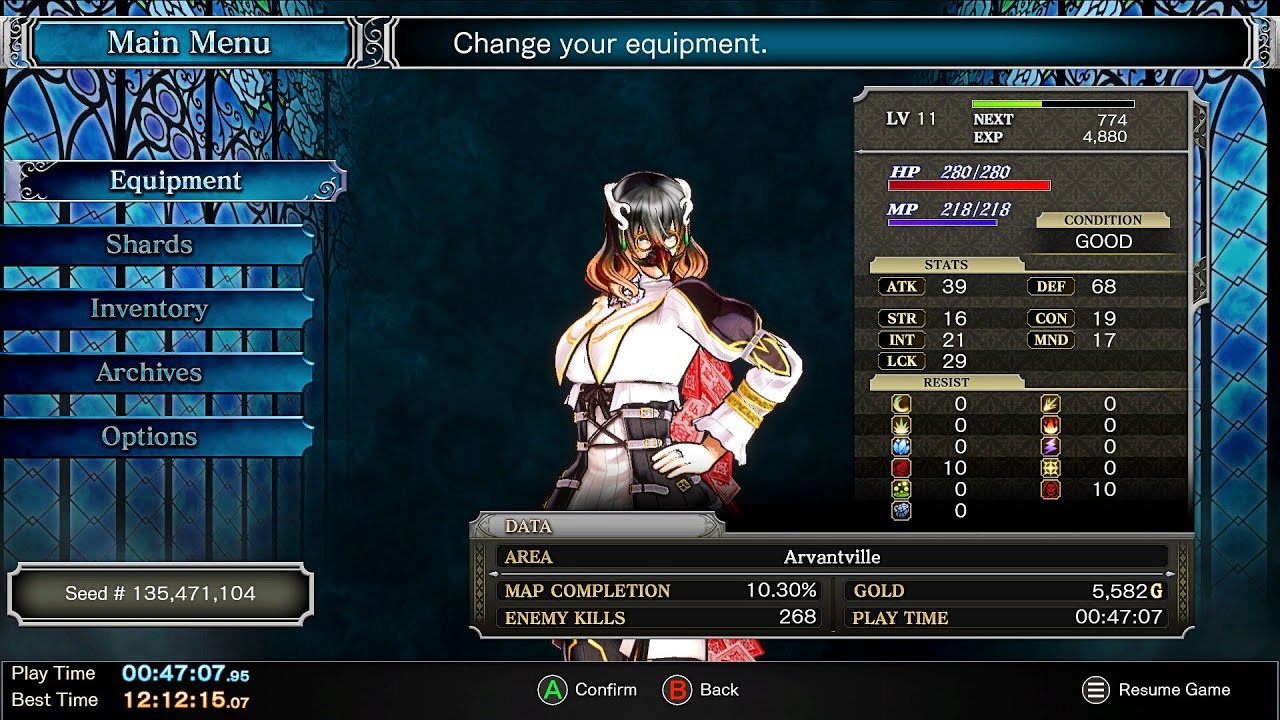 BLOODSTAINED: RITUAL OF THE NIGHT (Randomizer Mode) (Gameplay - Commentary)