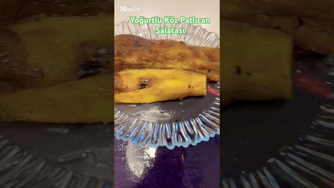 Yoğurtlu Köz Patlıcan Salatası Tarifi | Nefis ve Pratik Yoğurtlu Köz Patlıcan Salatası Tarifi | Nefis ve Pratik