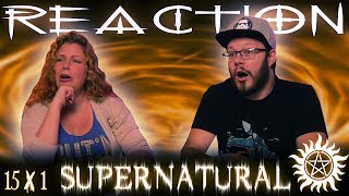 Supernatural 15x1 REACTION!! \