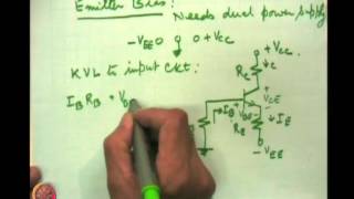 Mod-02 Lec-10 Biasing of transistor