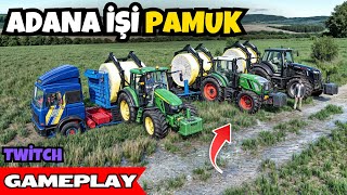 ADANA WORK COTTON | IS DEUTZ FAHR? OR FENDT? | BIG WORK | FARMING SIMULATOR 22