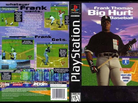 Frank Thomas Big Hurt Baseball (PlayStation) - California vs. Seattle