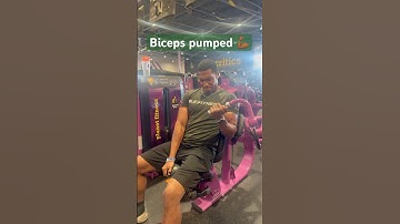 Huge Bicep Arm Pump 🔥 HEAVY Bicep Curl Machine 💪🏾 #shorts #gym #fitness #biceps