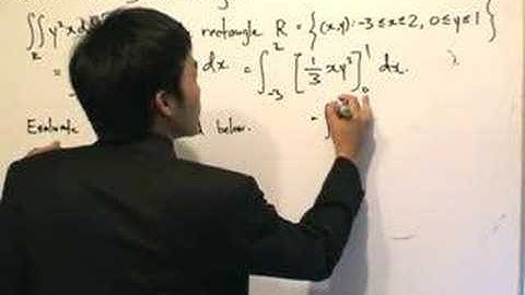 Multiple Integrals 3: Evaluating Double Integrals