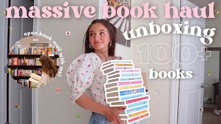the *BIGGEST* book haul you've ever seen! 🤍 booktok, romcoms, summer reads & underrated romances!