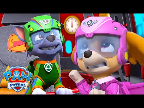 Robotens Skörderäddning | PAW Patrol | På Svenska | Kompilation