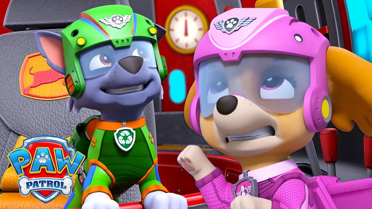 Robotens Skörderäddning | PAW Patrol | På Svenska | Kompilation