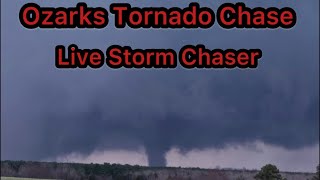 Tornado Chase in the Ozarks! Strong tornadoes and giant hail possible!