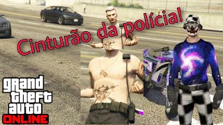 Cinturão da polícia com radinho  (ATUALIZADO) (Xbox, PS4,PC) GTA 5 Online