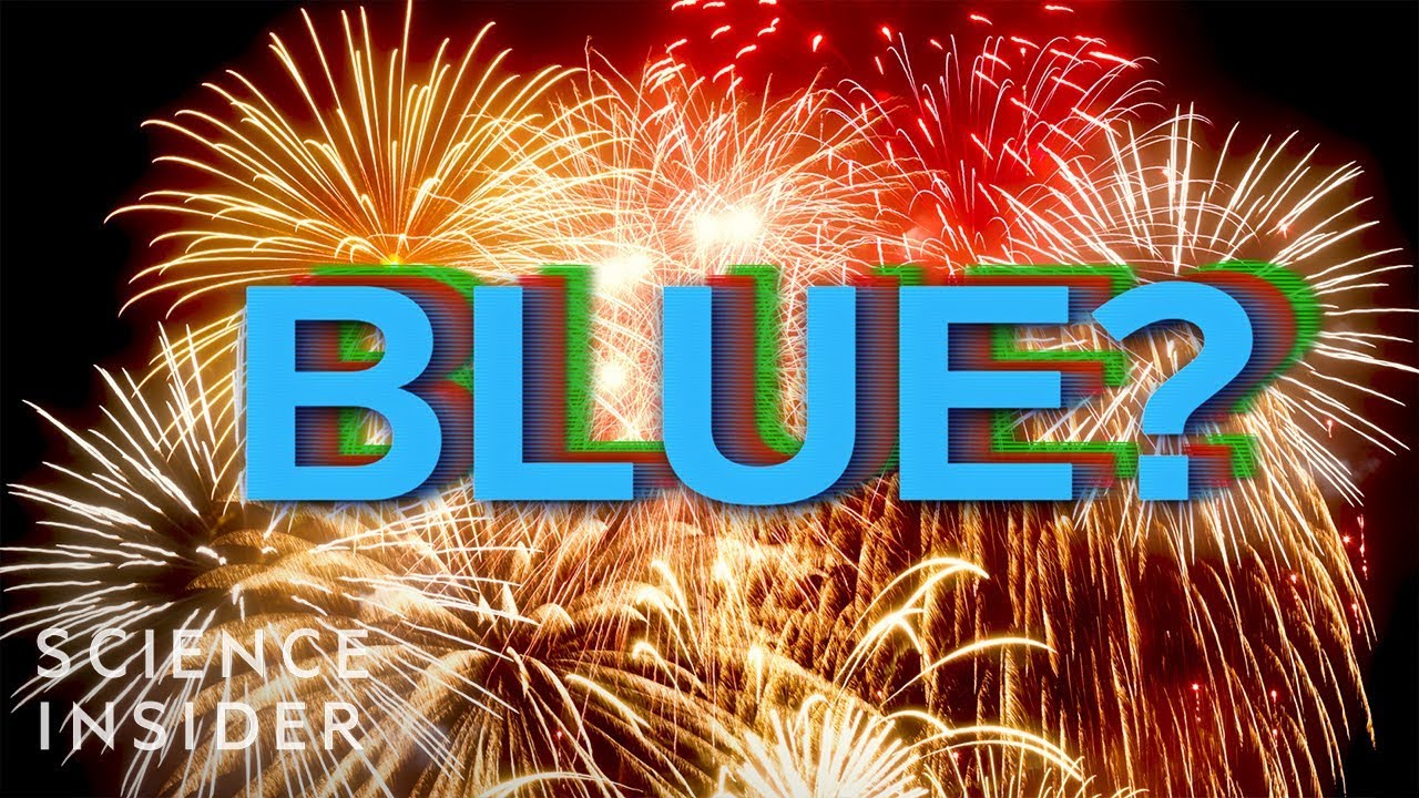 Why You Never See Brilliant Blue Fireworks