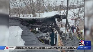 Firefighters rescue family pet hiding during house fire