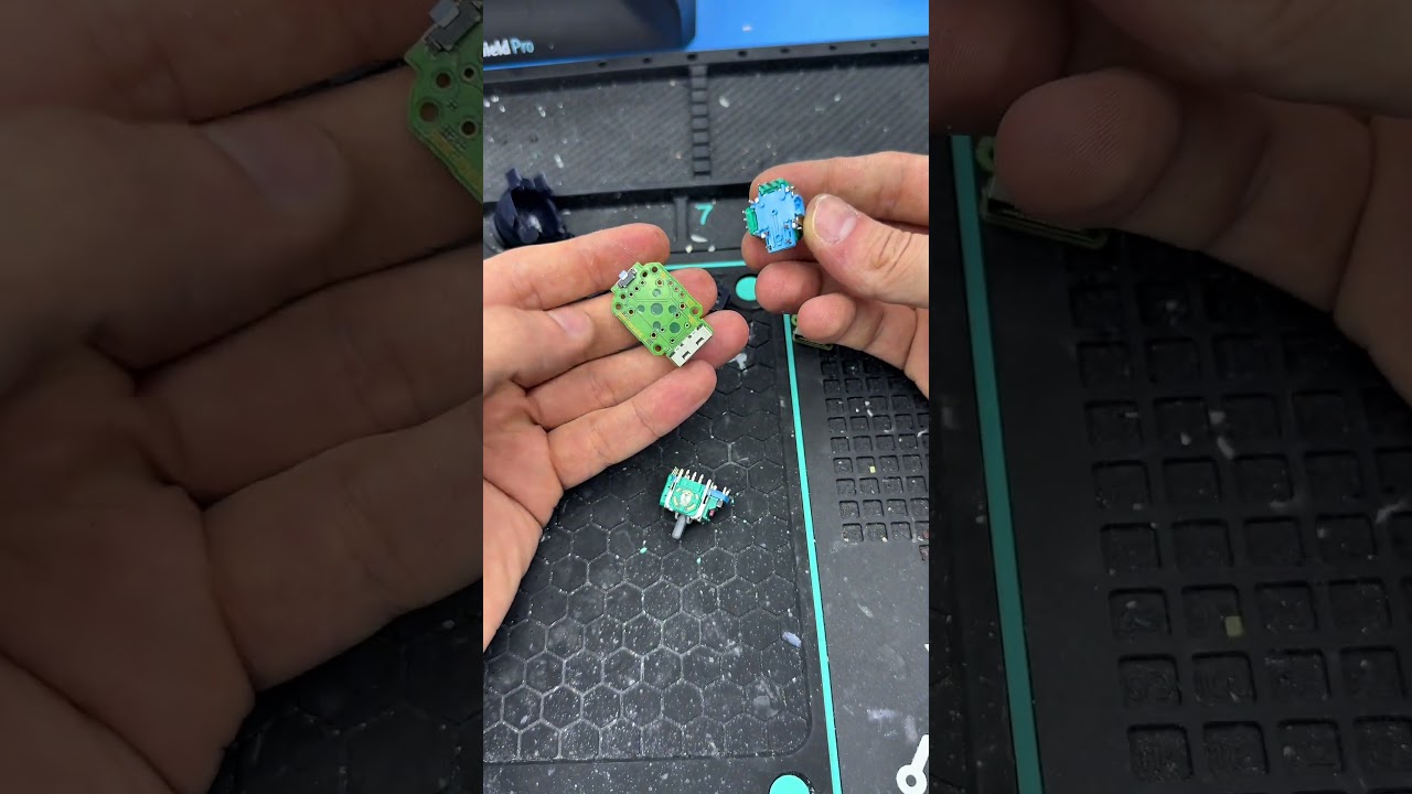 PS5 Edge Contoller Stickdrift 💀😭 #playstation5 #ps5controller #ps5 #repair #electronics #diy