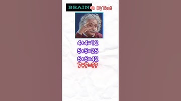 Albert Einstein | Maths Challenge #shorts #maths #puzzle #challenge #alberteinstein #viralshorts