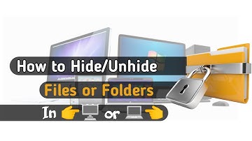 How to Hide\Unhide File or Folder In PC and Laptop | Computer me File ko kaise chipaayen | VISU TECH