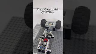 5-speed sequential gearbox with Buggy Motor⚙️#LegoTechnic#Engineering