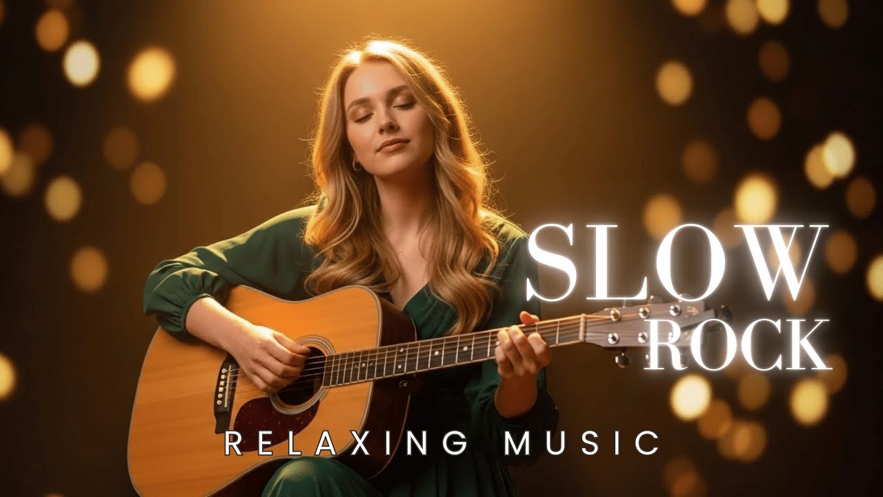 Night Chill Slow Rock – Relaxing & Healing Soft Rock Playlist