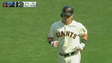 NYM@SF: Panik plates Pence with a groundout