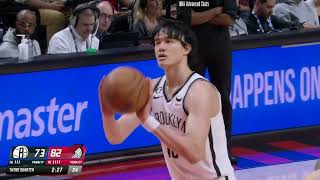 Yuta Watanabe | 20 pts, 7 reb, 2 ast | Portland Trail Blazers vs Brooklyn Nets | 2022-11-18