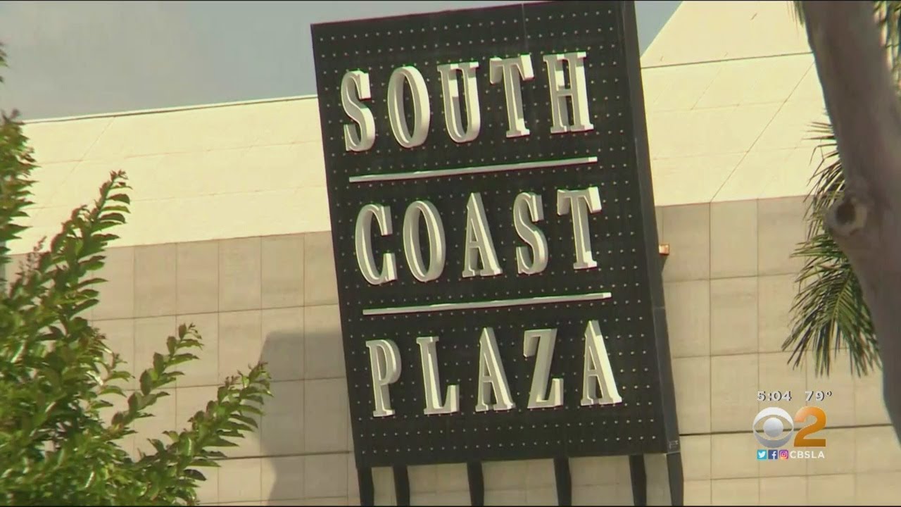 Costa Mesa Shopping Center Opens For Curbside Pickup YouTube