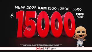 Get $15k Off a New Ram 1500, 2500, or 3500 at the All New Milton Ruben Chrysler Dodge Jeep Ram