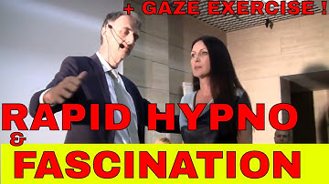 NON VERBAL Instant hypnosis training! Fascination, eye-fixation, Mesmeric crise + EXERCISE