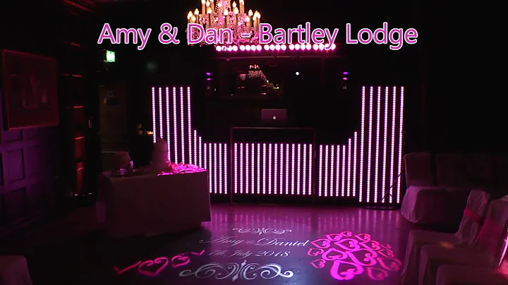 Dan & Amy - Bartley Lodge Wedding DJ Martin Lake