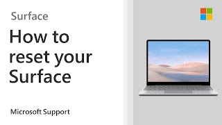 How To Restore Or Reset Your Surface | Microsoft